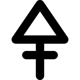 dreieckiges symbol icon