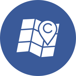 Map locator icon