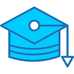 Graduation cap icon