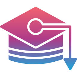 Graduation cap icon