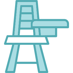 Desk chair icon