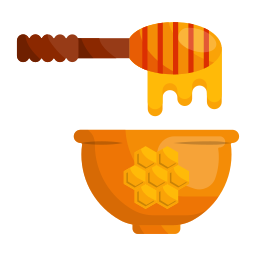 Honey dipper icon