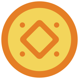 Chinese coin icon