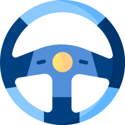 Steering wheel icon