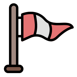 Wind direction icon