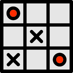 tic tac toe icona