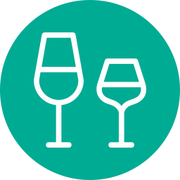 Wine glass icon