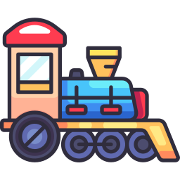 Toy train icon