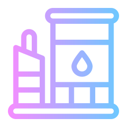 raffinerie de pétrole Icône