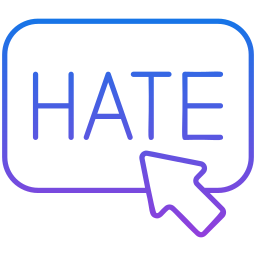 Hate icon