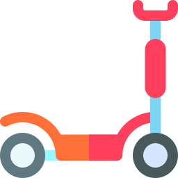 Kick scooter icon