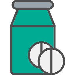 Pill jar icon