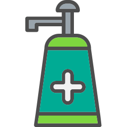 Hand sanitizer icon