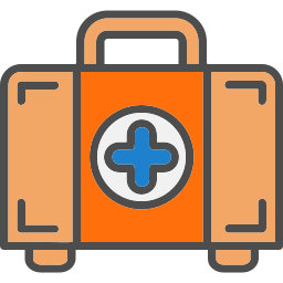 First aid box icon