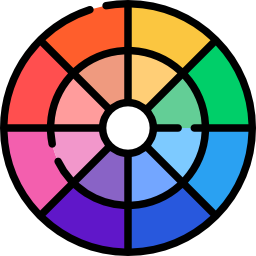 Color wheel icon