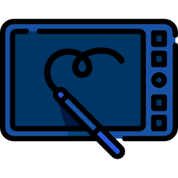 Graphic tablet icon