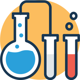 Test tubes icon