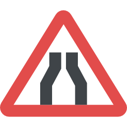 Traffic sign icon