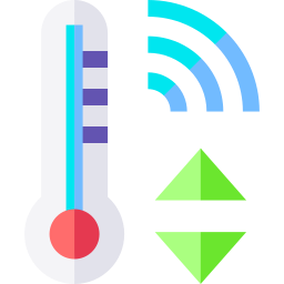 controle de temperatura Ícone