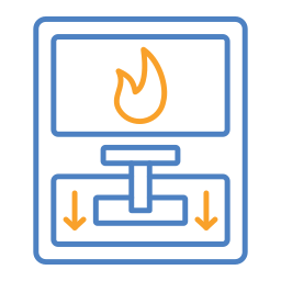 alarme incendie Icône