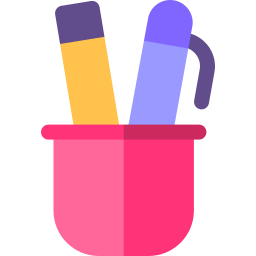 Pencil case icon