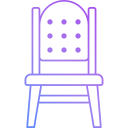 Dining chair icon