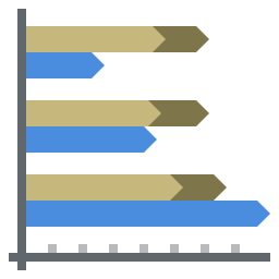 horizontale linie icon