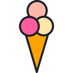 Ice cream cone icon