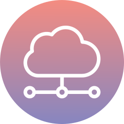 Cloud computing icon