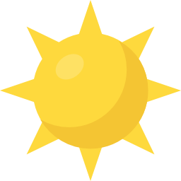 soleil Icône