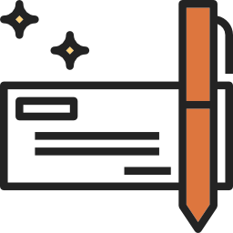 Cheque icon