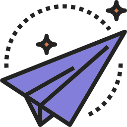 Paper plane icon