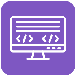 Coding language icon