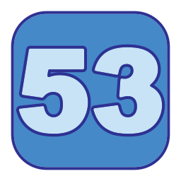 Fifty three icon