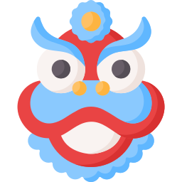 Lion dance icon