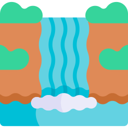 Waterfall icon