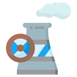 centrale nucleare icona