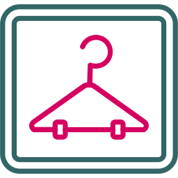 Clothes hanger icon