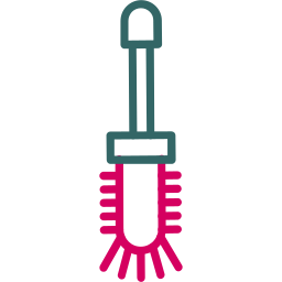 Toilet brush icon