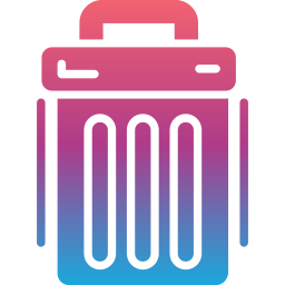 Trash can icon