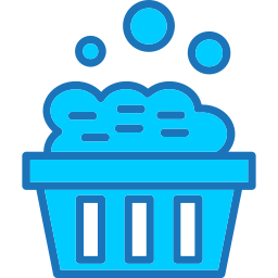 Laundry basket icon