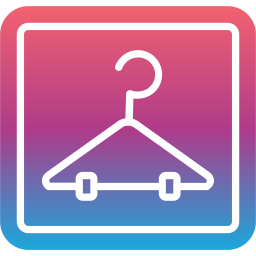 Clothes hanger icon