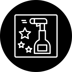 Cleaning spray icon