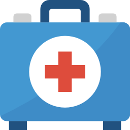 First aid kit icon