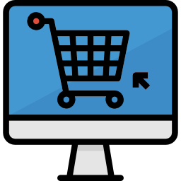 Online shop icon