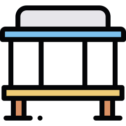 Bus stop icon