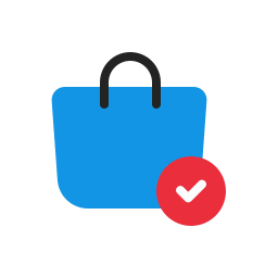 Shopping bag icon