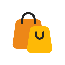 Shopping bags icon