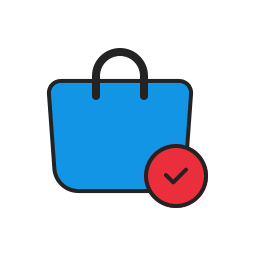 Shopping bag icon