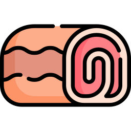 Swiss roll icon